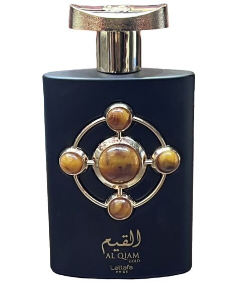 Арабский парфюм древесный Al Qiam Gold с кожей и шафраном 100 мл